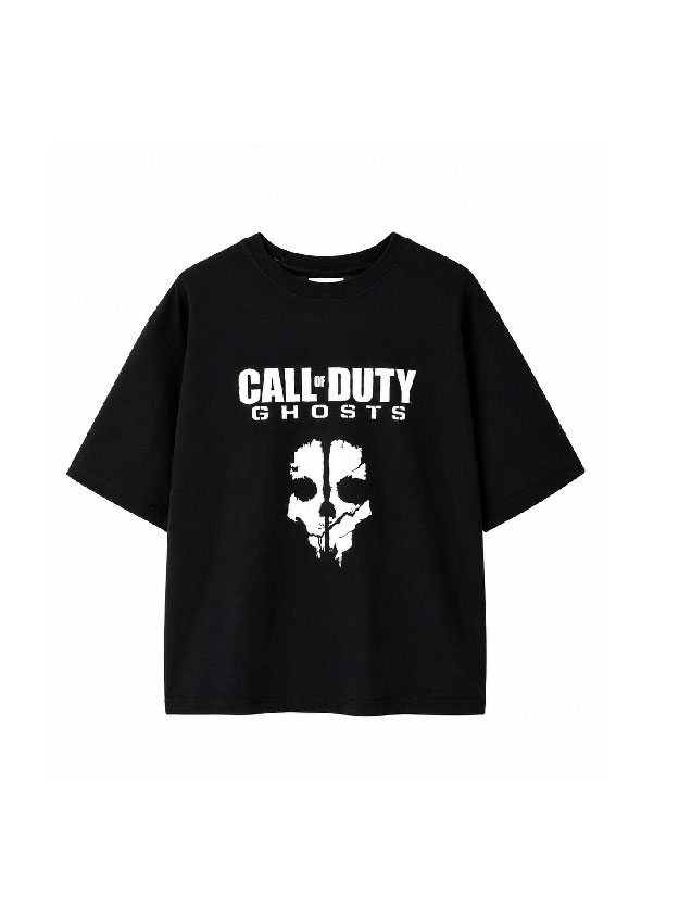 تیشرت مشکی طرح callofduty
